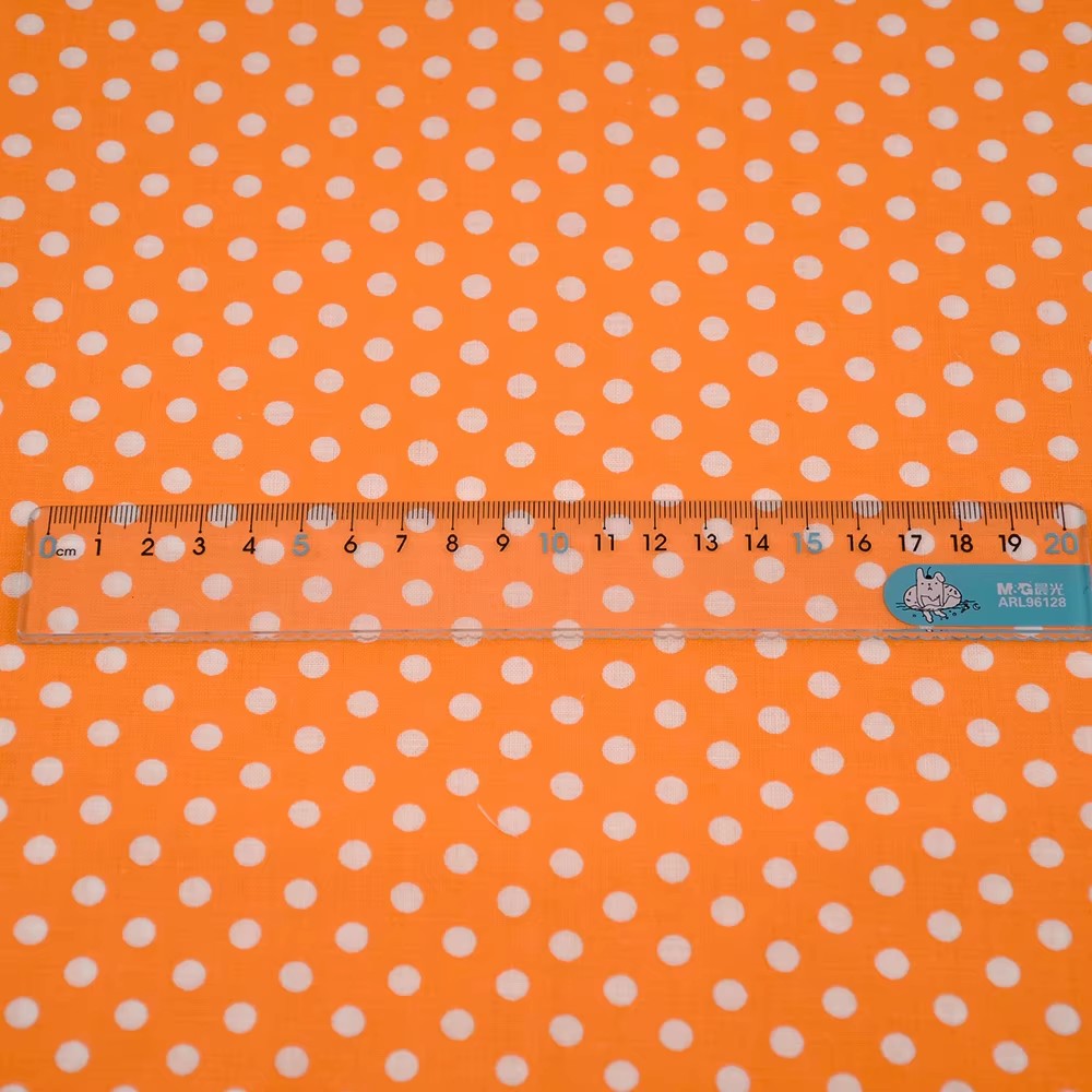 50X150CM White Orange Polka Do - Home Textiles & Decorations 评论和价格