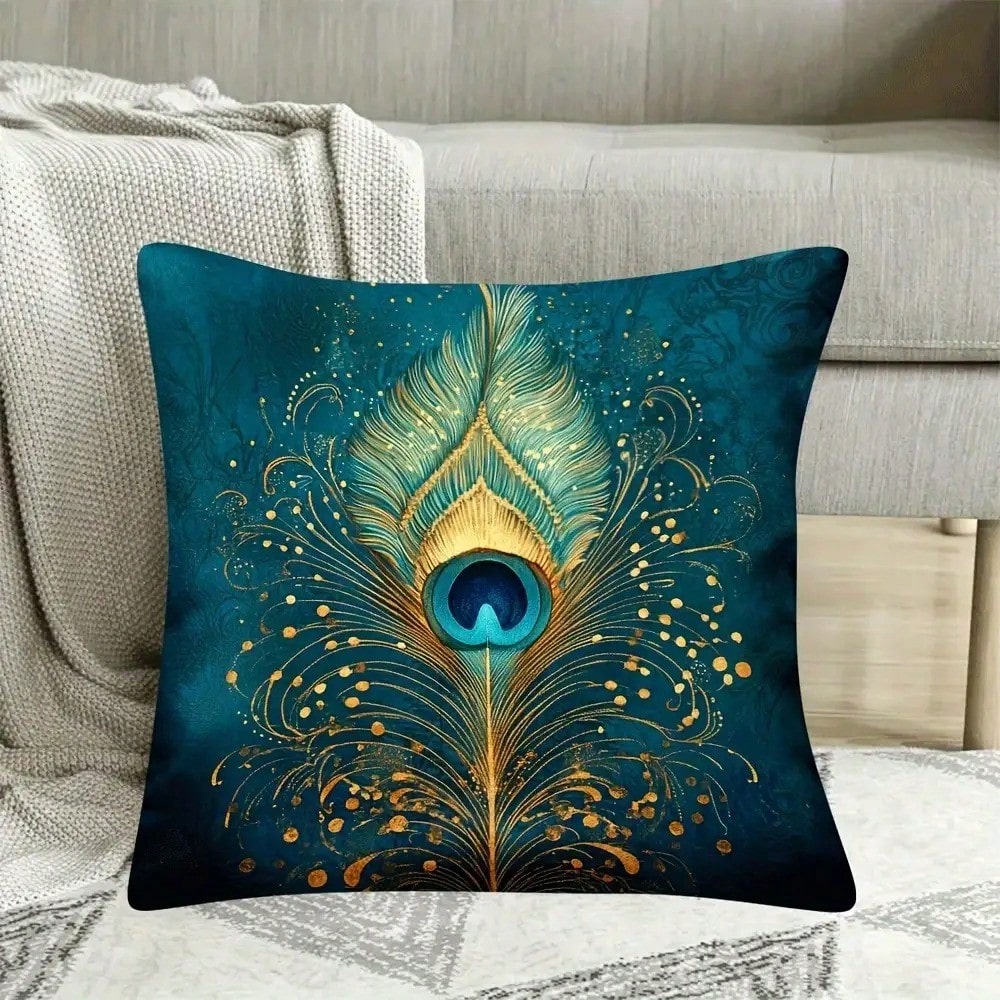 1pc 18x18 Inch Green Turquoise - Pillow Insert 18X18 评论和价格
