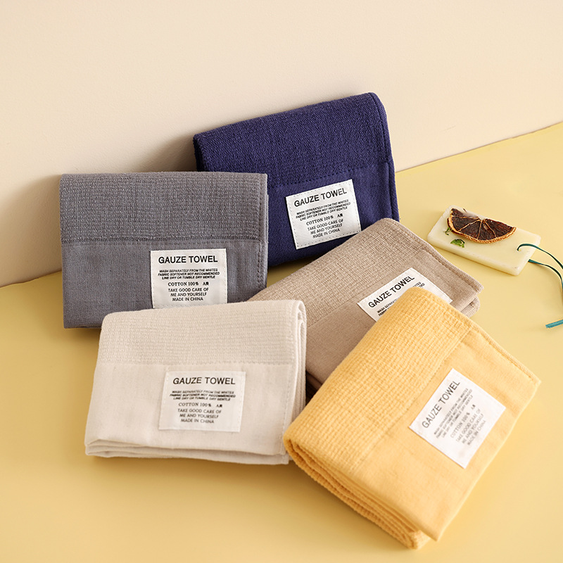2/5Pcs Cotton Bath Towels Set  - Home Textiles Face Towel 评论和价格