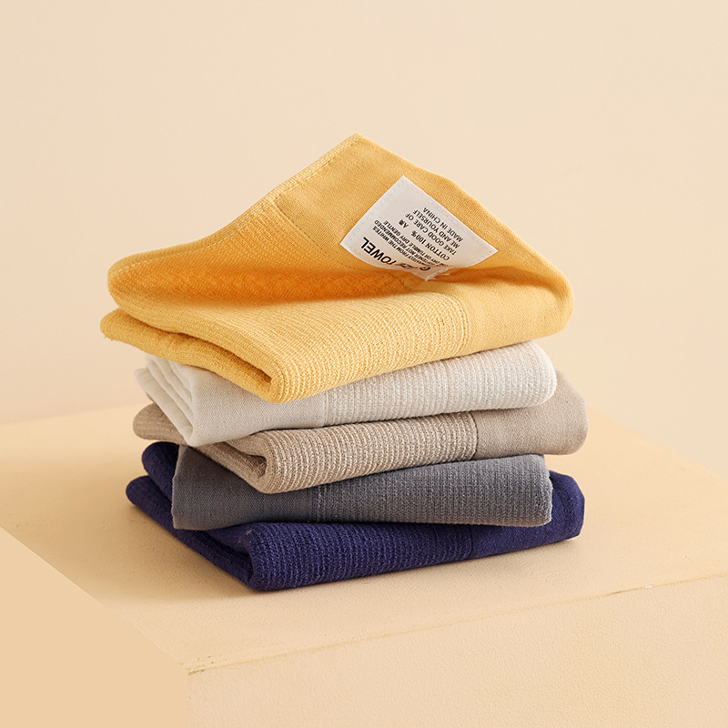 2/5Pcs Cotton Bath Towels Set  - Home Textiles Face Towel 评论和价格