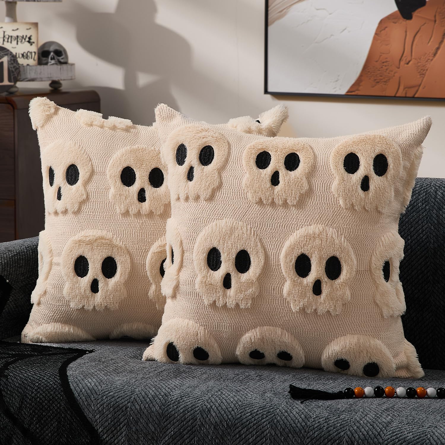 Halloween Pillow Covers 18x18  - Pillow Insert 18X18 评论和价格