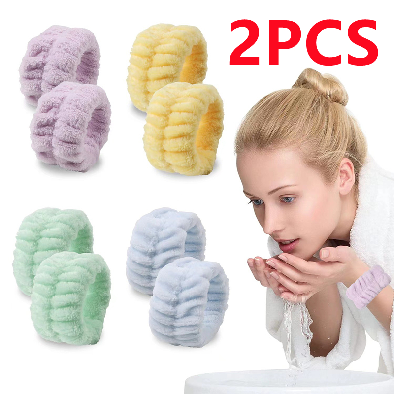 2PCS Reusable Spa Wrist Washba - Home Textiles Face Towel 评论和价格
