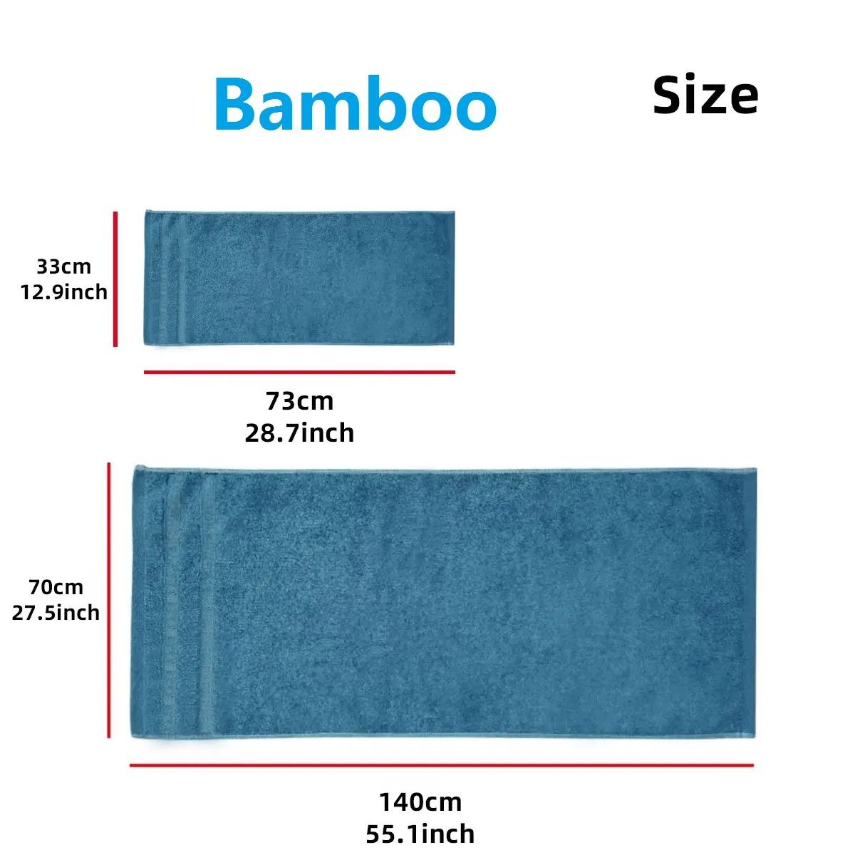 1 Pcs Luxury Bamboo Cotton Tow - Home Textiles Face Towel 评论和价格