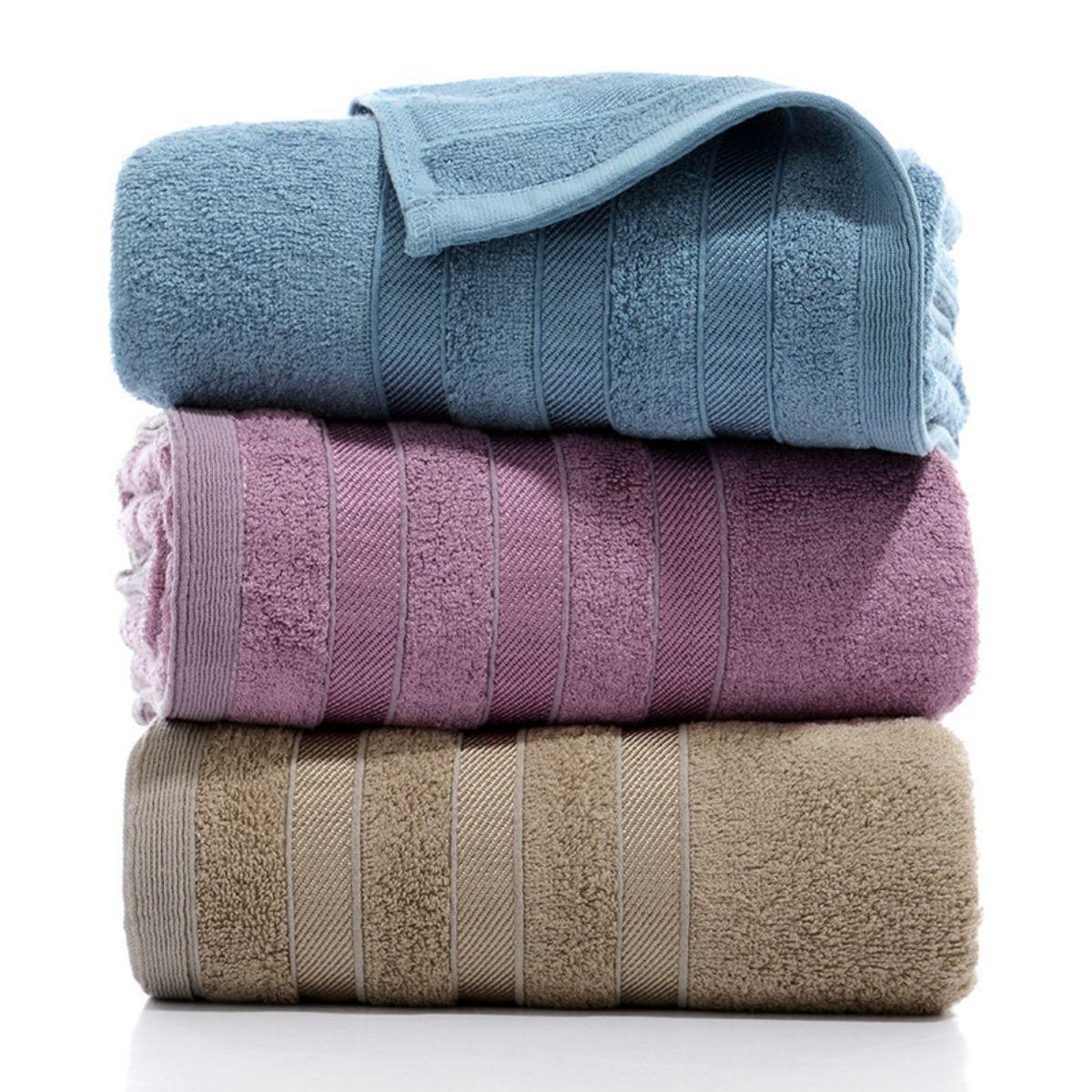 1 Pcs Luxury Bamboo Cotton Tow - Home Textiles Face Towel 评论和价格